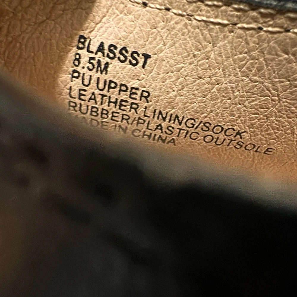 STEVE MADDEN Wedges Sandals High Heels Platforms Leather Size 8.5 - Picture 5 of 5